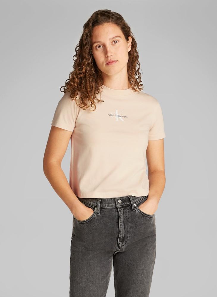 Calvin Klein Jeans - Logo Crew Neck T-Shirt - Image 1