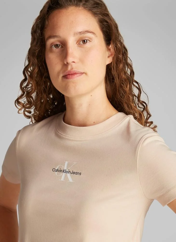 Calvin Klein Jeans Logo Crew Neck T-Shirt
