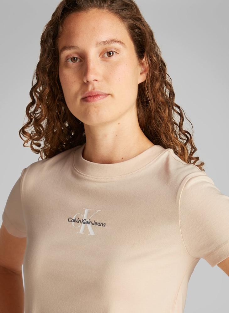 Calvin Klein Jeans - Logo Crew Neck T-Shirt - Image 1