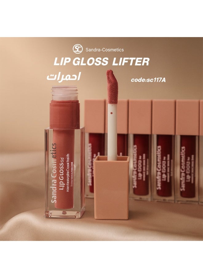 Sandra Cosmetics Lip Gloss Lifter – Hydrating Lip Gloss with Hyaluronic Acid, Long-Lasting Shine, Glossy Finish, Plumping & Moisturizing Formula for Natural Full Lips - Image 2