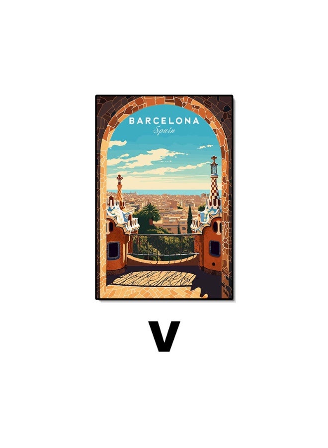 Nariele Frameless Home Decoration Mural Poster