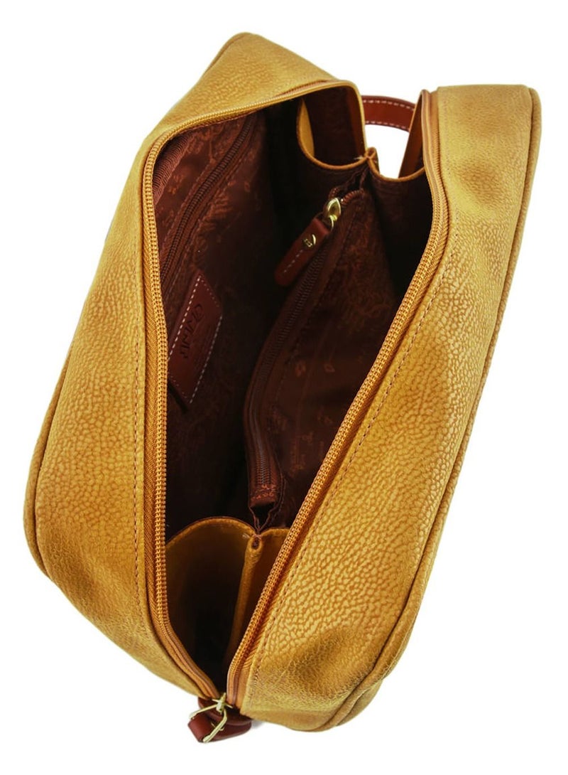 Jump New Uppsala Soft Toiletry Bag Curry - Image 4