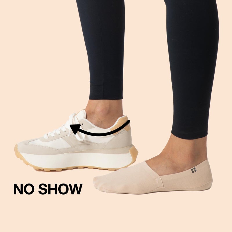 Cloud MVS No Show Socks Non Slip Loafer Sneaker Flats Boat Shoe Invisible Low Cut Cotton Socks For Men and Women (US, Alpha, Small, Regular, Regular, White_3Pack) - Image 4