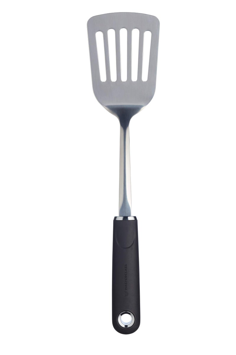 MasterClass Fish Slice  Slotted Turner with Soft Grip Handle Stainless Steel 355 cm