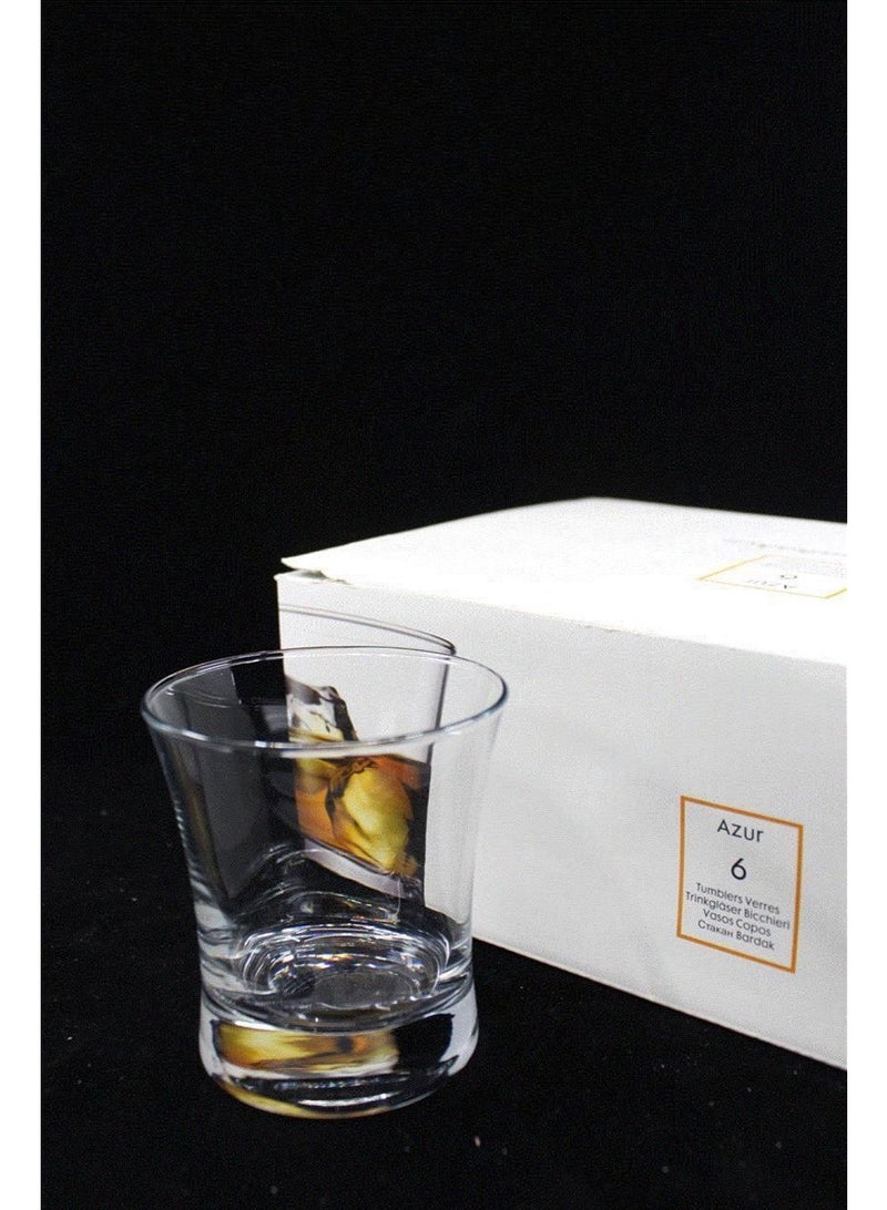 باساباش طقم اكواب باشابتشي ازور طقم من 6 قطع - سعة 240 مل - Image 1