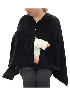 Moro Moro Adjustable Nursing Cover with Buttons – 360° Full Coverage, Ultra-Soft & Breathable  - Image 3