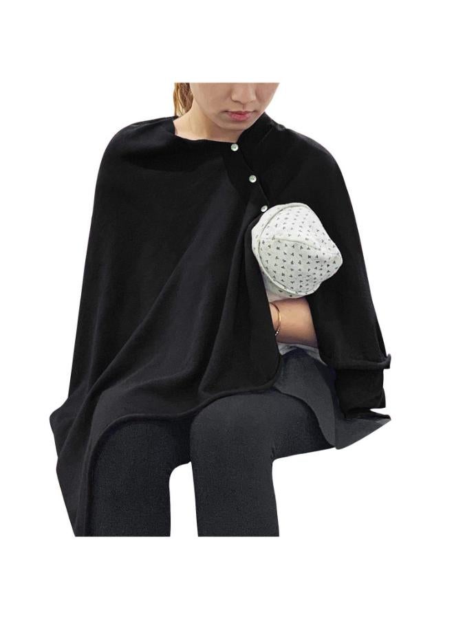 Moro Moro Adjustable Nursing Cover with Buttons – 360° Full Coverage, Ultra-Soft & Breathable - Image 1