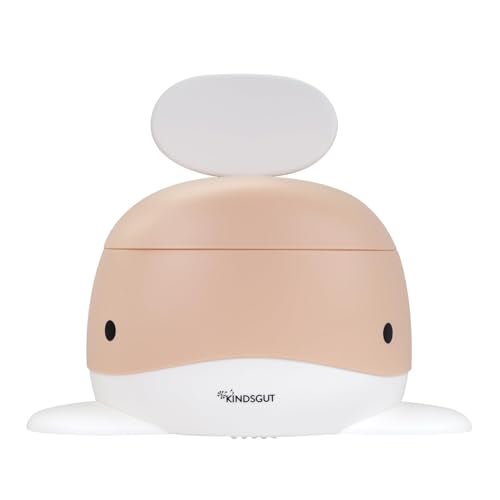 Kindsgut Whale Potty Training Toilet Ergonomic Toddler Potty for Boys Girls Designed in Germany NonSlip Easy Clean Peach - Image 1