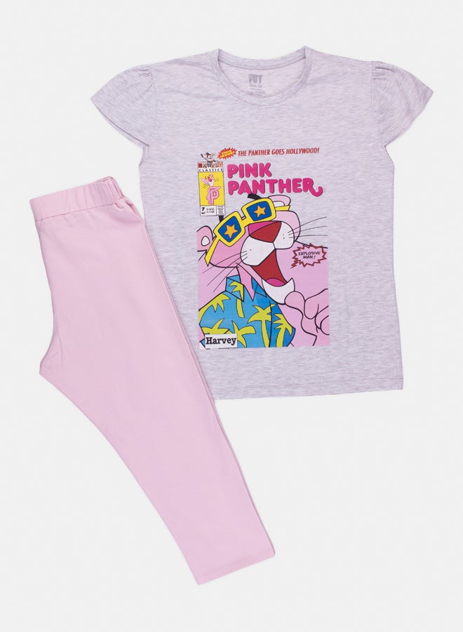 Papillon Pink Panther Girls Pyjama