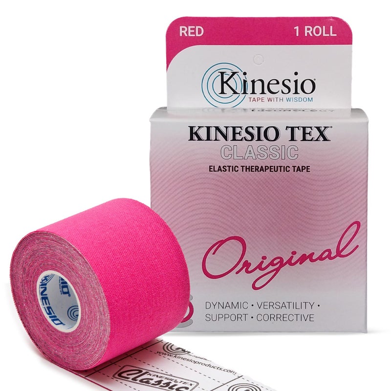 Kinesio Taping - Elastic Therapeutic Athletic Tape Tex Classic - Red – 2 in. x 13 ft - Image 5