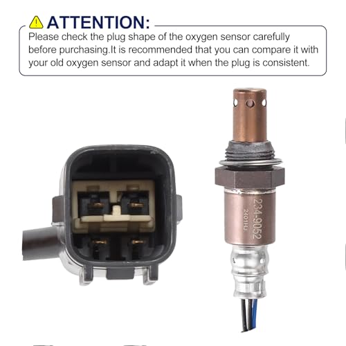 JOYOMSTW O2 Oxygen Sensor Upstream 234-9052 Replacement for 2007-2016 Lexus LS460 4.6L 2005-2010 Pontiac Vibe 1.8L 2005-2012 Toyota 4Runner 4.0L 2004-2009 Prius 1.5L 07-12 Tundra 5.7L Yaris 1.5L 1PC - Image 3