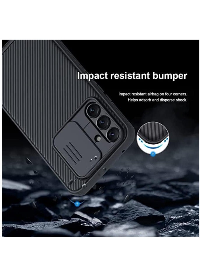 Nillkin - Protective Case Compatible with Samsung Galaxy A54 5G with Lens Sliding cover Ultra-thin Shockproof Case - Image 1