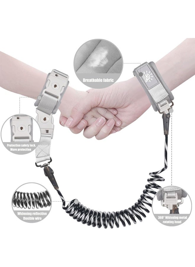 WSZCML Toddler Leash for Walking, Toddler Safety Harnesses Leashes, Safety Harness with Lock for Kids, Anti Lost Wrist Link for Toddlers ï¼ŒUpgrade with Reflective Tape Linerï¼ˆ6.5ftï¼‰for Kids - Image 4