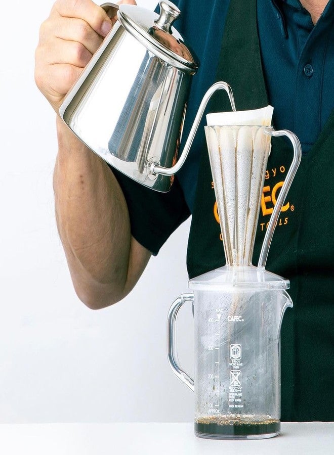 CAFEC Abaca+ Deep 27 Coffee Filter (white) | DEEP 27 | AFD27-100W - Image 5