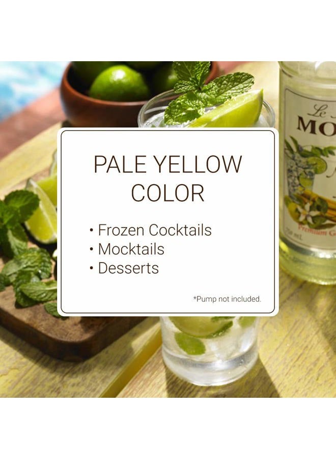 Monin Mojito Mix Syrup, Sweet Herbal Mint Flavor, Great for Frozen Cocktails, Mocktails, & Delicious Desserts, Gluten-Free, Vegan, Non-GMO (750 ml) - Image 5
