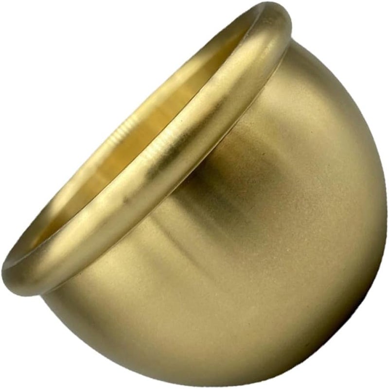 Gadpiparty Copper Ashtray Incense Burner Small Water Container Desktop Ornament Copper Craft Home Fragrance Holder for Office and Living Room Decor - Image 1