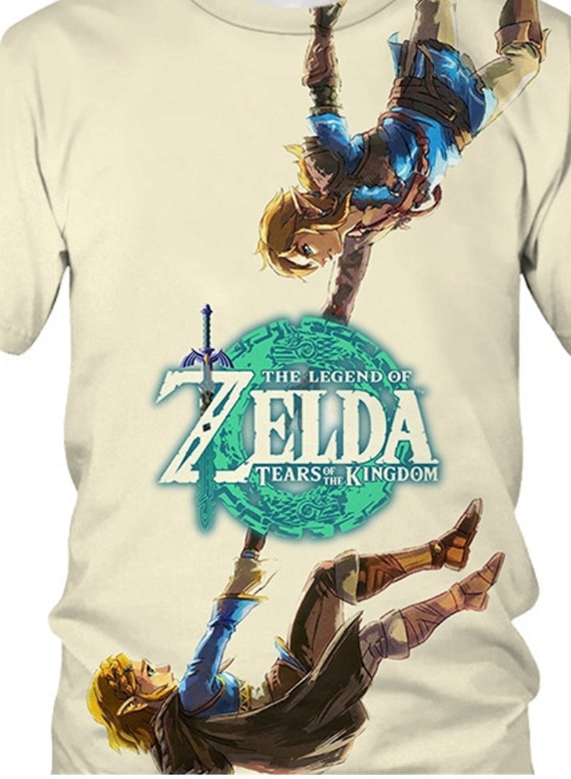Game Zelda Breath of the Wild 3D digital printing personalized breathable children's T-shirt  - Image 2