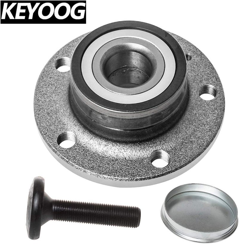 KEYOOG 2Pcs Rear Wheel Hub and Bearing Assembly for Volkswagen Models - Image 2