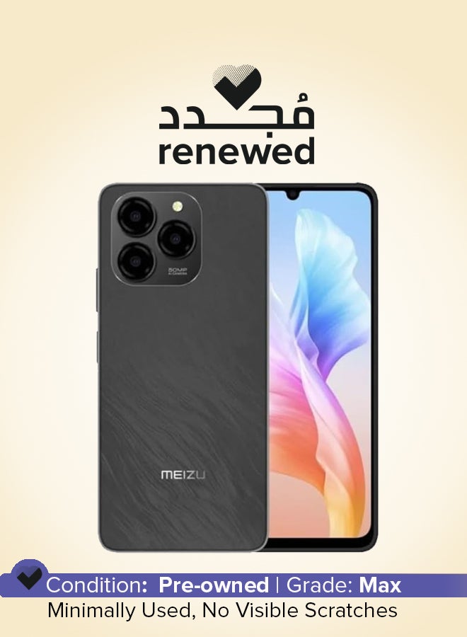 MEIZU Note 21 مجدد باللون الأسود الماسي 256GB 5G LTE - مواصفات دولية - Image 1
