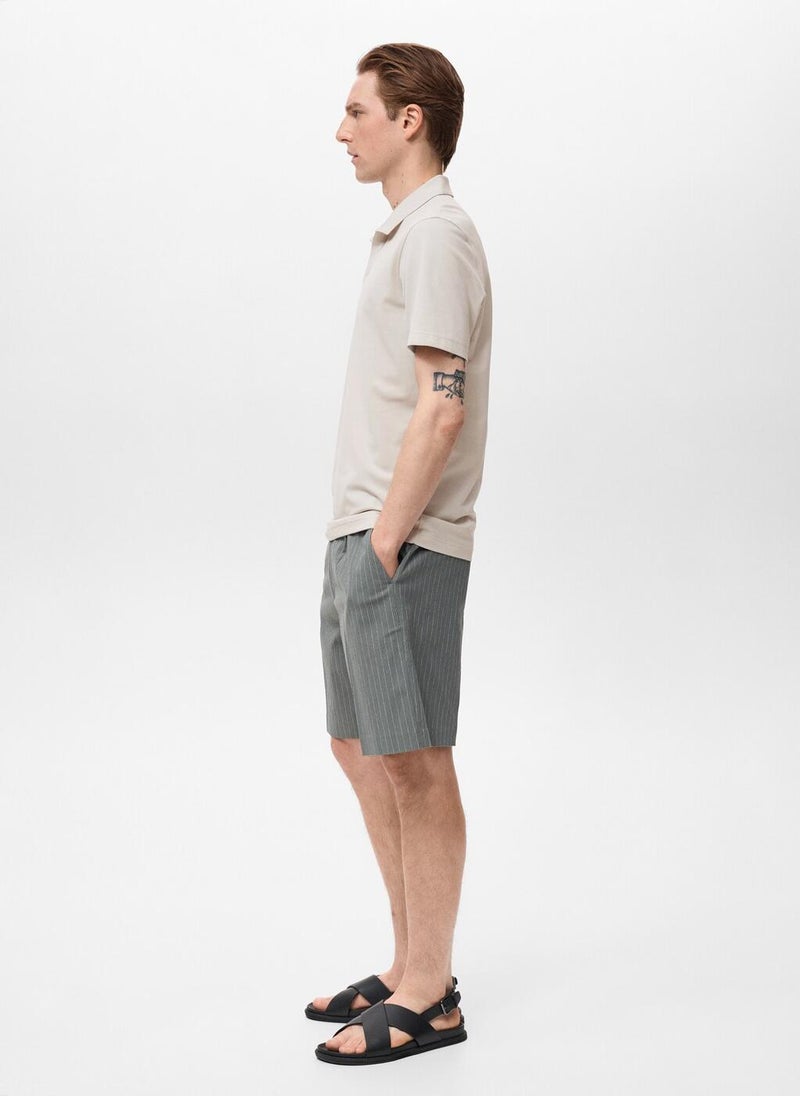 Mango Man Piqué Polo Shirt  - Image 3