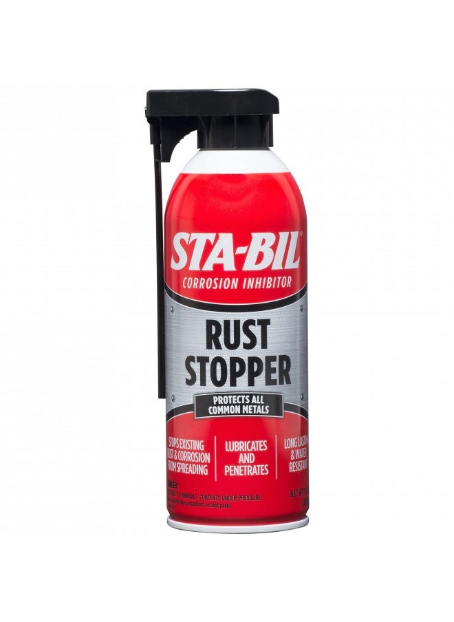 Generic Sta-Bil Rust Stopper - Anti-Corrosion Spray And Antirust Lubricant - Prevents Car Rust, Protects Battery Terminals, Stops Existing Rust, Rust Preventative Coating - 13 Oz (22003)  - Image 3