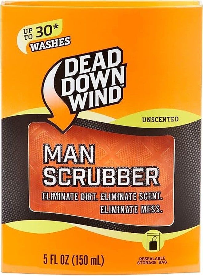 DEAD DOWN WIND Man Scrubber - Unscented, Orange, Pack of 3 - Image 2