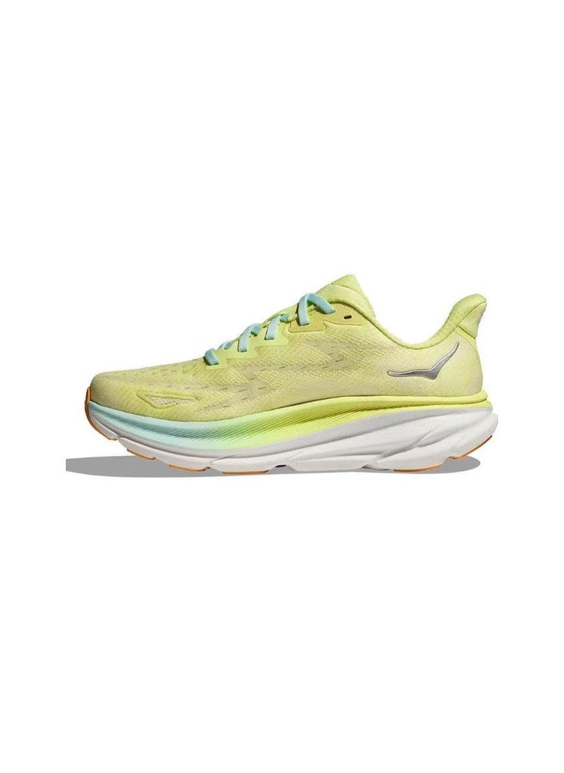 Hoka One One Clifton 9 Outdoor Running Sneakers Yellow  - Image 2