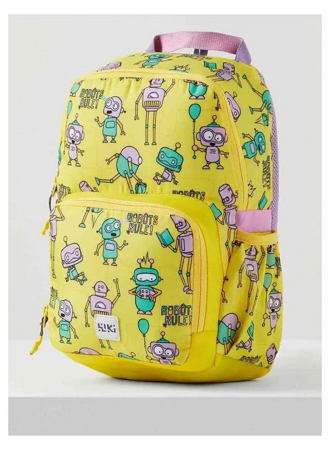 Wildcraft WIKI CHAMP 1 2 Compartment Backpack 11 L (Robot Yellow) - Image 2