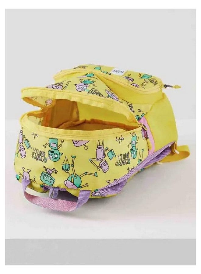 Wildcraft WIKI CHAMP 1 2 Compartment Backpack 11 L (Robot Yellow) - Image 5