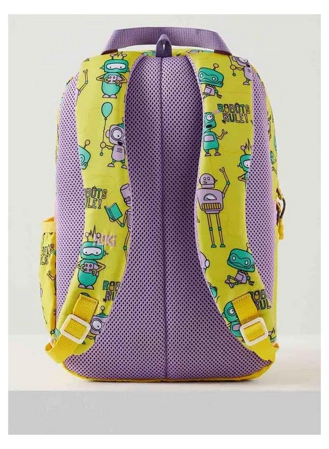 Wildcraft WIKI CHAMP 1 2 Compartment Backpack 11 L (Robot Yellow) - Image 4