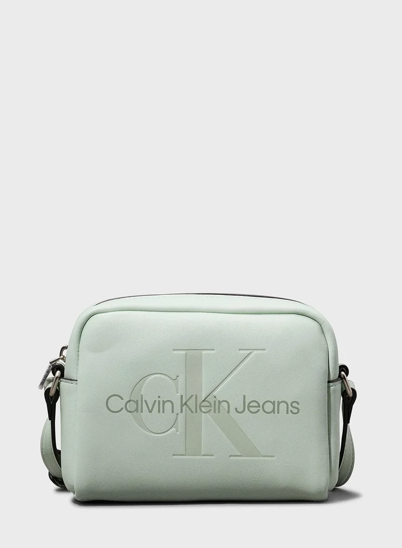 CALVIN KLEIN Logo Detailed Crossbody