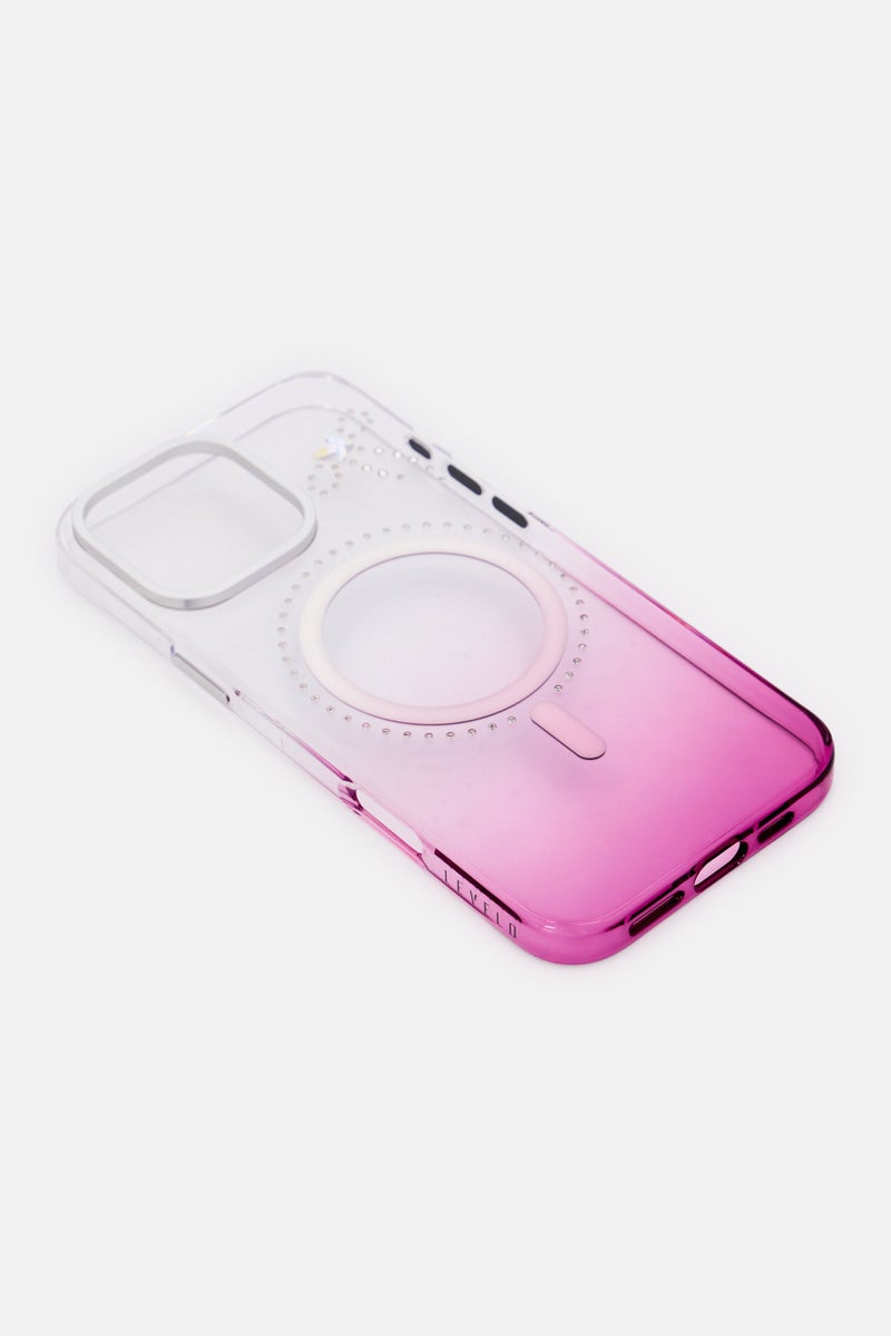 LEVELO iPhone 16 Pro Max Butterfly MagSafe Compatible Phone Case, Purple - Image 4