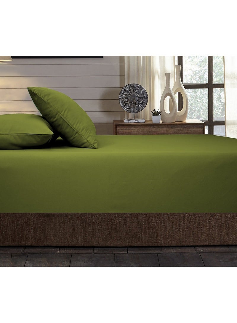 Bliss Casa Premium Percale Bed Sheet Set – 100% Combed Cotton, Crisp & Breathable Comfort - Image 5