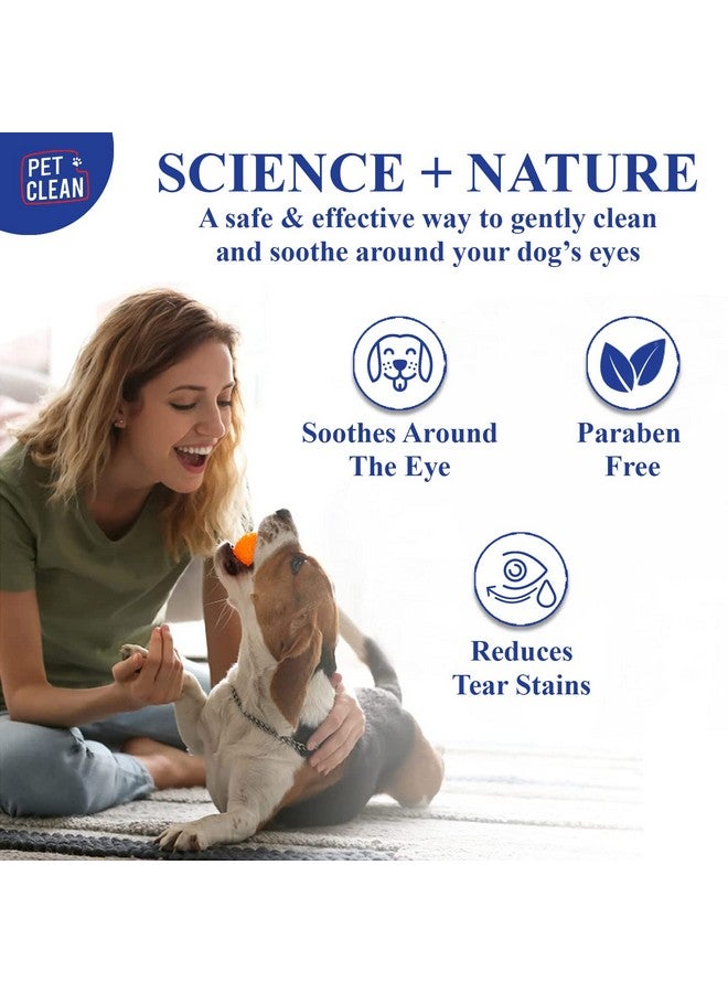 Pet Clean Primrose Oil Eye & Ear Pads - Gentle Care For Dogs & Cats - 50 Count (Pack Of 1) - Image 3