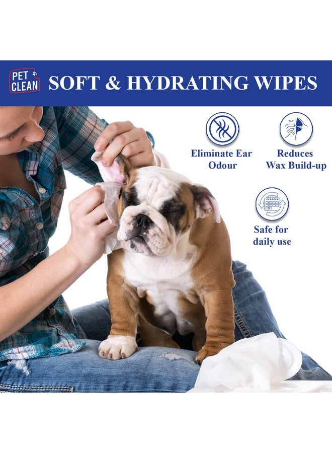 Pet Clean Primrose Oil Eye & Ear Pads - Gentle Care For Dogs & Cats - 50 Count (Pack Of 1) - Image 5