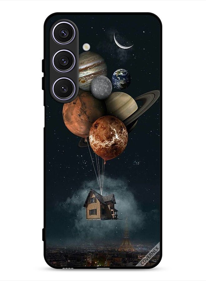 Covernex Samsung Galaxy A26 Protective Case Cover Balloon Planets Takes Home - Image 1