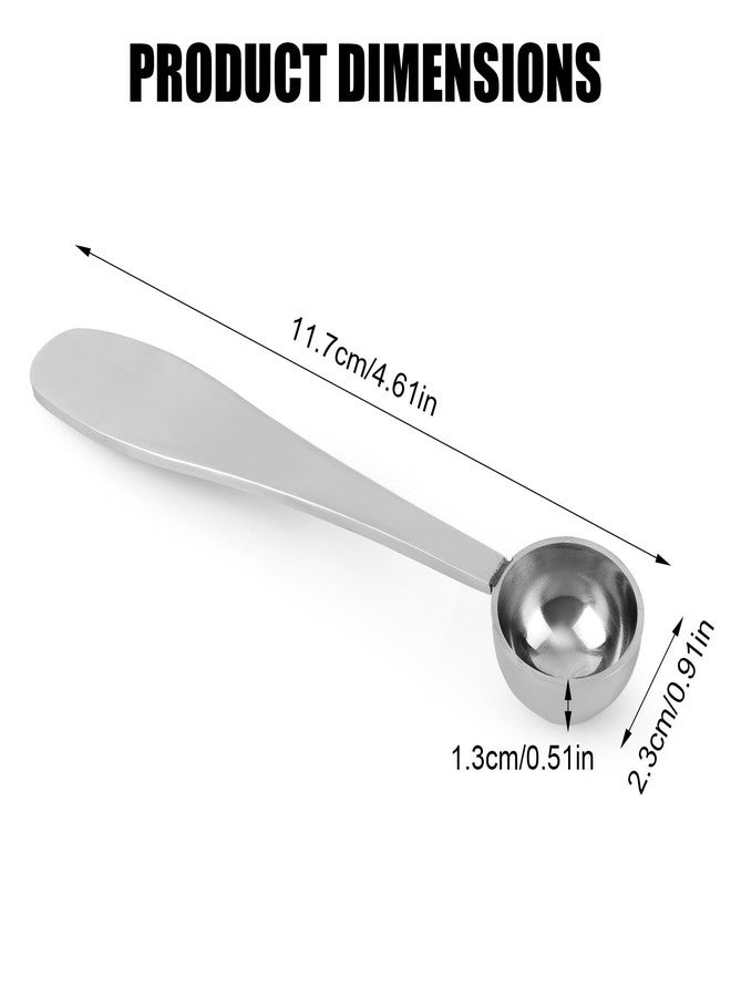 Penitue 2pcs Matcha Spoons, Stainless Steel 1 Gram Measuring Scoops Matcha Powder Measuring Tool Coffee Scoop Tea Spoon Teaspoon, Easy to Clean & Dishwasher Safe - Image 2