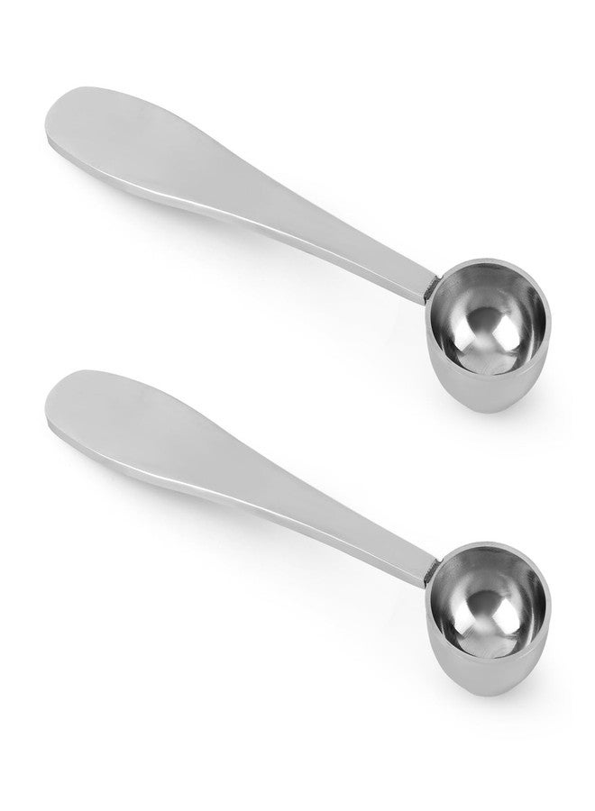 Penitue 2pcs Matcha Spoons, Stainless Steel 1 Gram Measuring Scoops Matcha Powder Measuring Tool Coffee Scoop Tea Spoon Teaspoon, Easy to Clean & Dishwasher Safe - Image 1