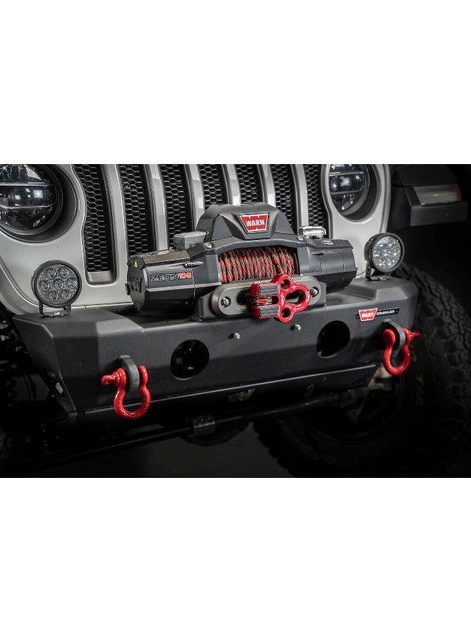 Factor 55 Winch Line Shackle Mount - Foldable Flatlink Multimount Red - Image 3