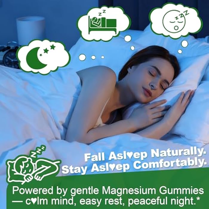 SKLIA Liposomal Magnesium Carbonate Gummies 500 mg — Magnesium Supplement with Ashwagandha, L-Theanine, Calcium & Vitamin D3 for Muscle & Nerve Support, Sugar-Free Vegan Pineapple Flavor (60 Count) 2P - Image 4