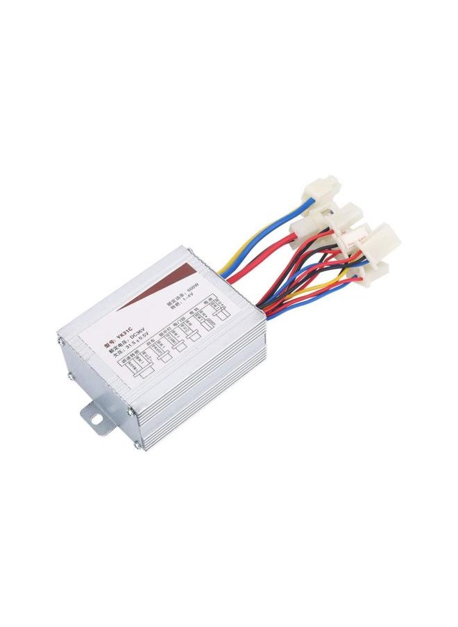 silvercnc - Ebike Speed Controller, 36V 500W Brushed Motor Controller Steady Speed and Sensitive Control for Electric Bicycle Scooter E-Bike - Image 1