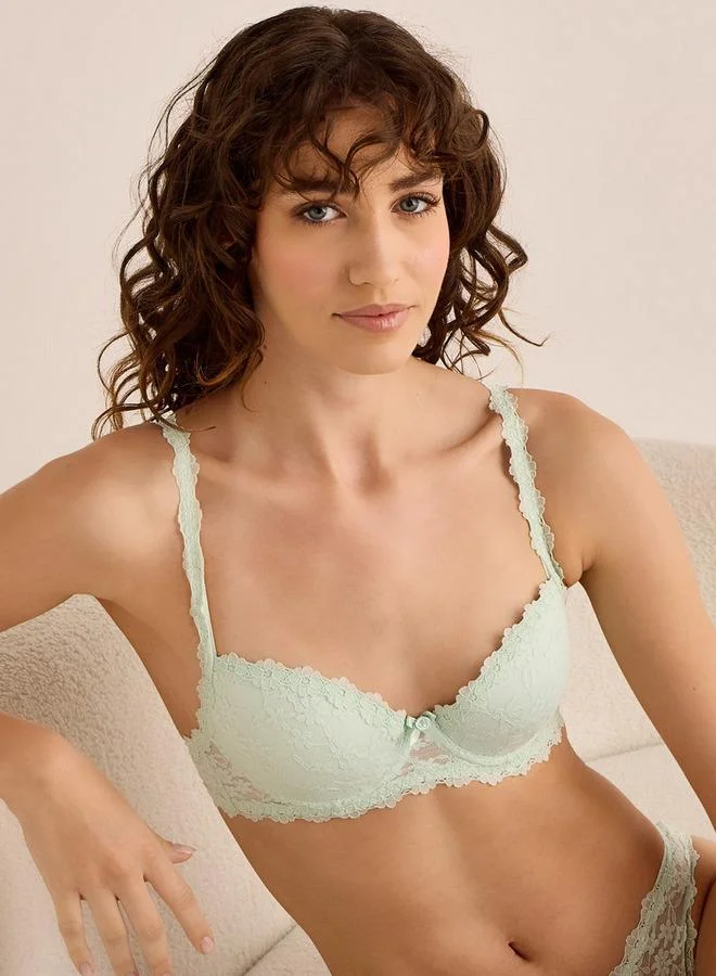 سبلاش فيڤ Demi Bra Lace Design