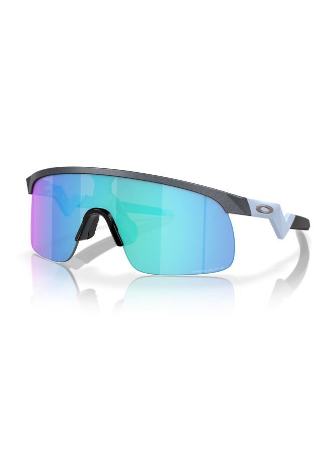 OAKLEY نظارات شمسية OJ 9010 901030 أبيض لؤلؤي/أسود بريزم بولي كربونات قياسي - Image 1