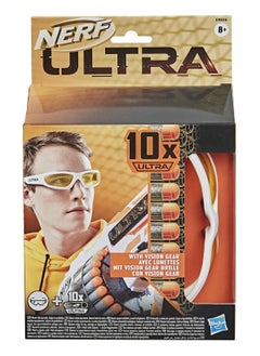 HASBRO - GAMING Nerf Ultra Vision Gear and 10 Nerf Ultra Darts - The Ultimate in Nerf Dart Blasting - Darts Compatible Only with Nerf Ultra Blasters  - Image 1
