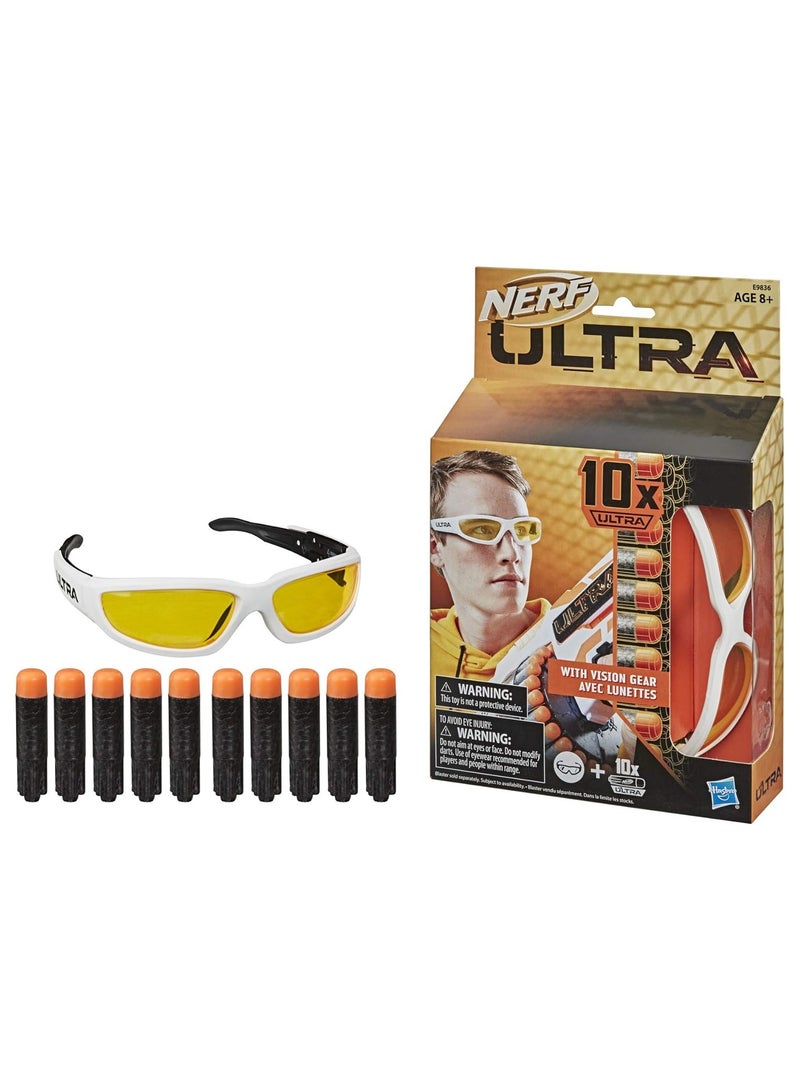 HASBRO - GAMING Nerf Ultra Vision Gear and 10 Nerf Ultra Darts - The Ultimate in Nerf Dart Blasting - Darts Compatible Only with Nerf Ultra Blasters - Image 3