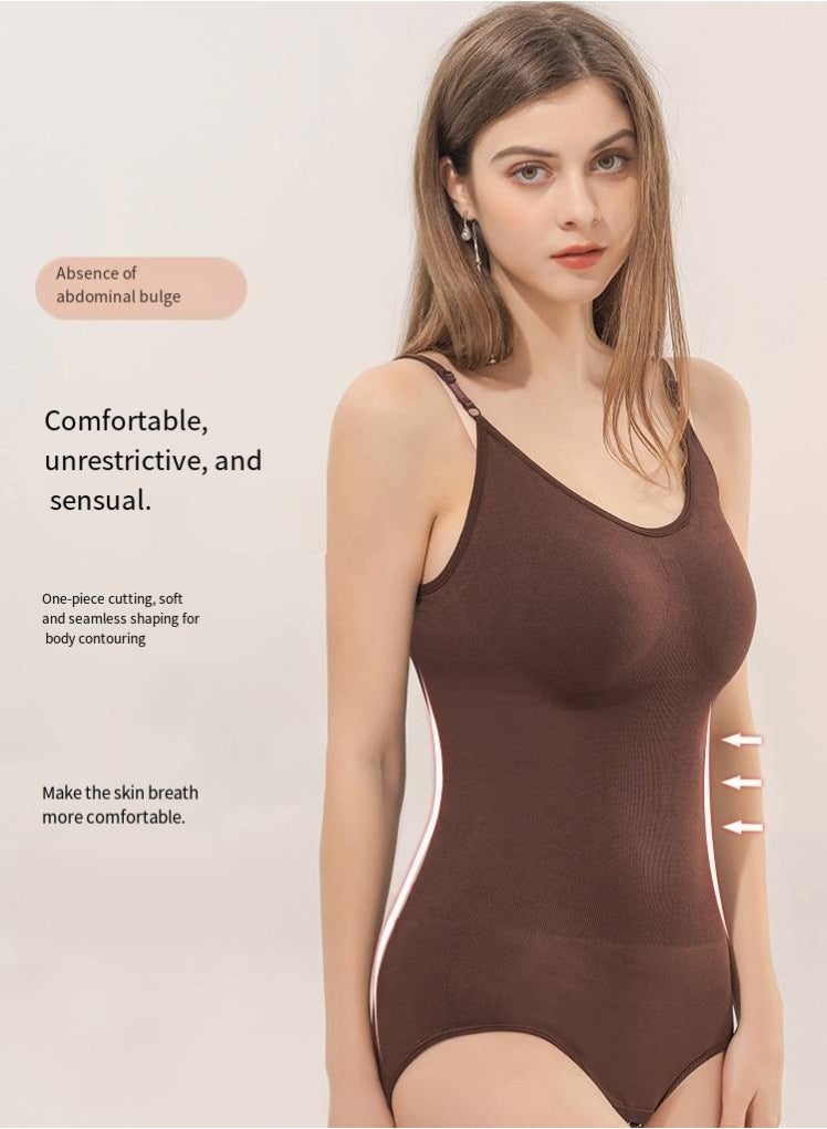 general EUYZOU Shapewear Bodysuit for Women Tummy Control Seamless Body Shaper Top - Image 3