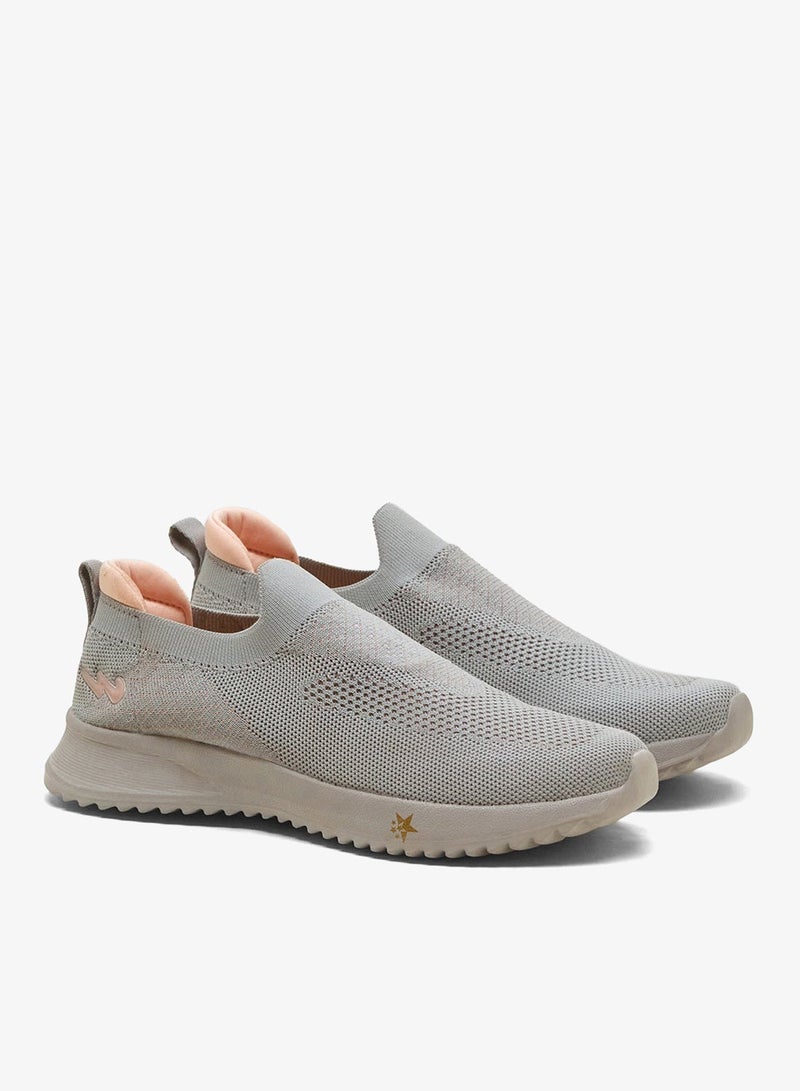 CAMPUS Women's Grey Classic Slip On Shoes, Bold Comfortable Casual Footwear - Image 4