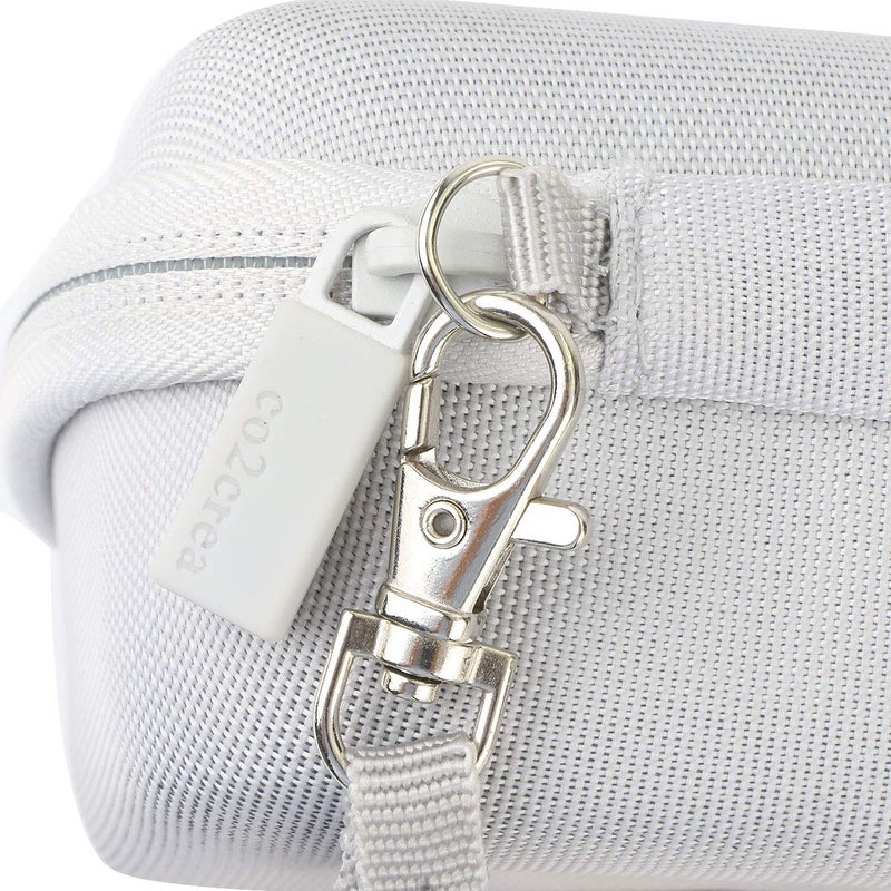 co2CREA Hard Travel Case Replacement for Fujifilm INSTAX Mini LIPLAY/LiPlay+ (White Case) - Image 5