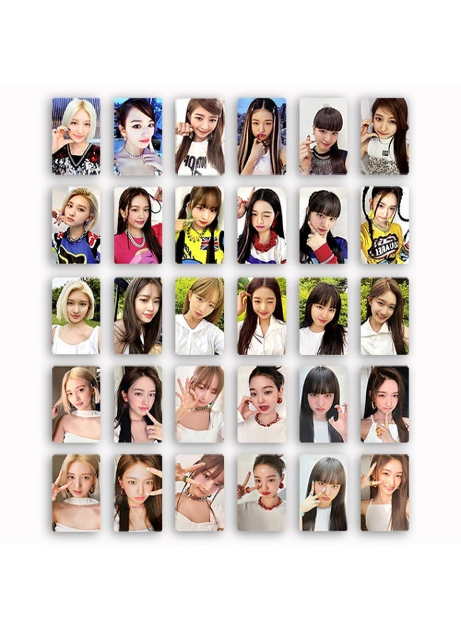 NIBEMINENT 6 Pcs Kpop IVE After Like Lomo Cards Card For Fans Collection Gifts - Image 2