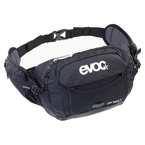 EVOC Unisex Adult Hip Pack 3 Hydration Bladder 15 Black One Size - Image 1